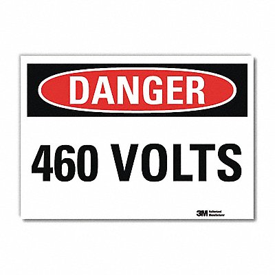 Danger Sign 5inx7in Reflective Sheeting