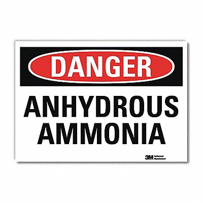 Danger Sign 7inx10in Reflective Sheeting