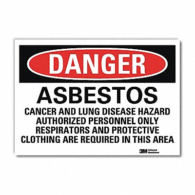 Danger Sign 10inx14in Reflctv Sheeting