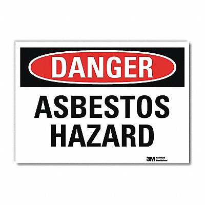 Danger Sign 5inx7in Reflective Sheeting