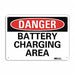 Danger Sign 10 in x 14 in Aluminum