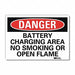 Danger Sign 7inx10in Reflective Sheeting