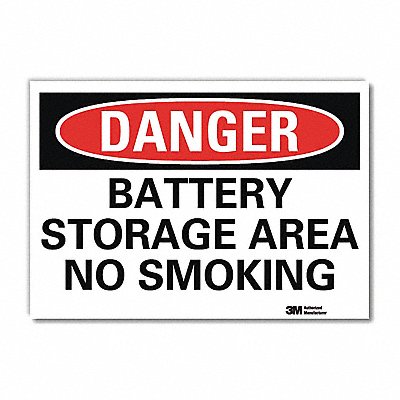 Danger Sign 10inx14in Reflctv Sheeting