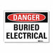 Danger Sign 5inx7in Reflective Sheeting