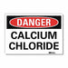 Danger Sign 7 in x 10 in Rflct Sheeting