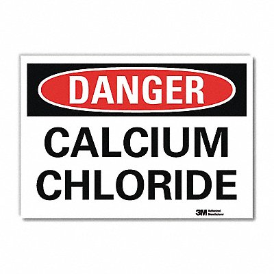 Danger Sign 10 in x 14 in Rflct Sheeting