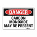 Danger Sign 7inx10in Reflective Sheeting