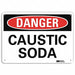Danger Sign 7 in x 10 in Plastic
