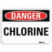 Danger Sign 10 inx14 in Plastic