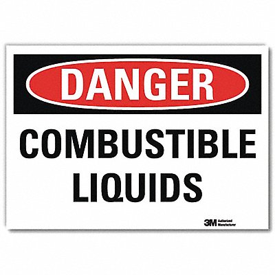 Danger Sign 7inx10in Reflective Sheeting