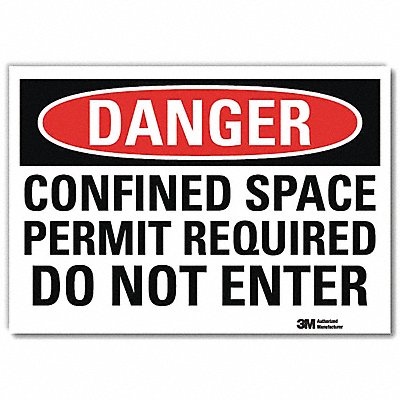 Danger Sign 7inx10in Reflective Sheeting
