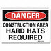 Danger Sign 7 in x 10 in Rflct Sheeting