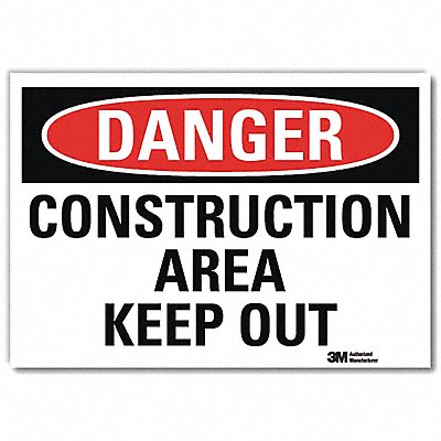 Reflective Construct Area Lbl 5in x7 in