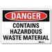 Danger Sign 10 in x 14 in Rflct Sheeting