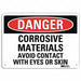 Danger Sign 10 in x 14 in Aluminum