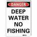 Danger Sign 10 in x 7 in Rflct Sheeting