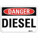 Danger Sign 10 in x 14 in Aluminum