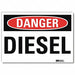 Danger Sign 7inx10in Reflective Sheeting