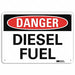 Danger Sign 10 inx14 in Aluminum