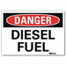 Danger Sign 10inx14in Reflctv Sheeting