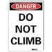 Danger Sign 10inx7in Reflective Sheeting