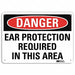 Danger Sign 10 inx14 in Aluminum