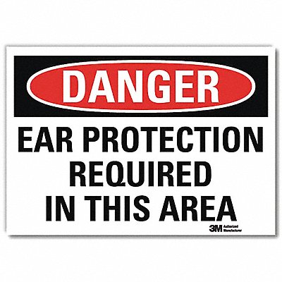 Danger Sign 10inx14in Reflctv Sheeting