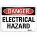 Danger Sign 10 in x 14 in Aluminum