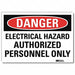 Danger Sign 7inx10in Reflective Sheeting