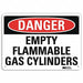 Danger Sign 10 inx14 in Aluminum