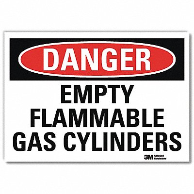 Danger Sign 7inx10in Reflective Sheeting