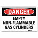 Danger Sign 5inx7in Reflective Sheeting