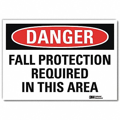 Danger Sign 5inx7in Reflective Sheeting