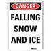 Rflct Icy Conditions Lbl 10x7in Non-PVC