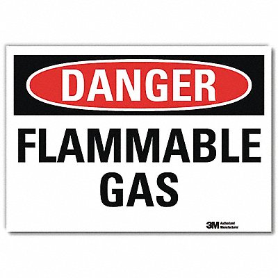 Danger Sign 5inx7in Reflective Sheeting