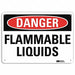 Danger Sign 10 in x 14 in Aluminum