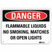 Danger Sign 7 in x 10 in Aluminum