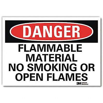 Danger Sign 5inx7in Reflective Sheeting