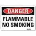 Danger Sign 5inx7in Reflective Sheeting