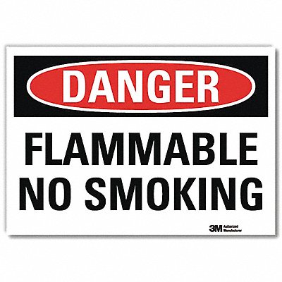 Danger Sign 7inx10in Reflective Sheeting