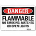 Danger Sign 5inx7in Reflective Sheeting