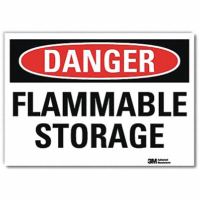 Danger Sign 10inx14in Reflctv Sheeting