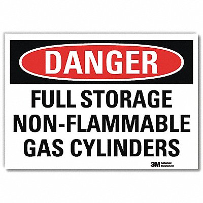 Danger Sign 10inx14in Reflctv Sheeting