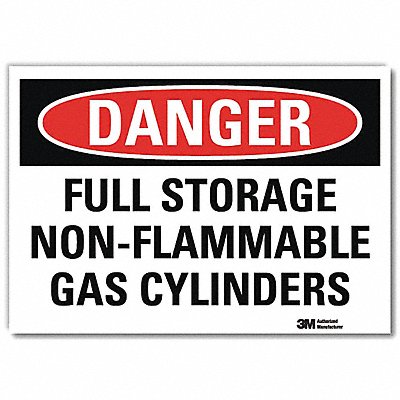 Danger Sign 7inx10in Reflective Sheeting