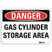 Danger Sign 10 inx14 in Aluminum