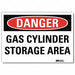 Danger Sign 10inx14in Reflctv Sheeting