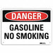 Danger Sign 7 in x 10 in Plastic