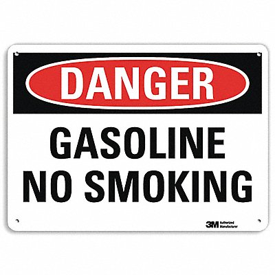 Danger Sign 10 in x 14 in Plastic