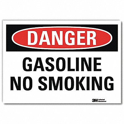 Danger Sign 10inx14in Reflctv Sheeting