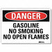 Danger Sign 7inx10in Reflective Sheeting